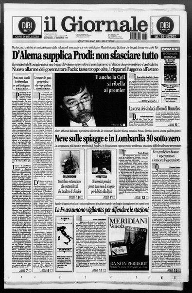 Il giornale : quotidiano del mattino